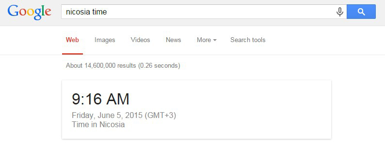 Google, time